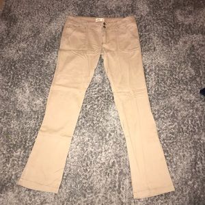 Hollister khaki pants. Size 9R NEW WITH TAGS!